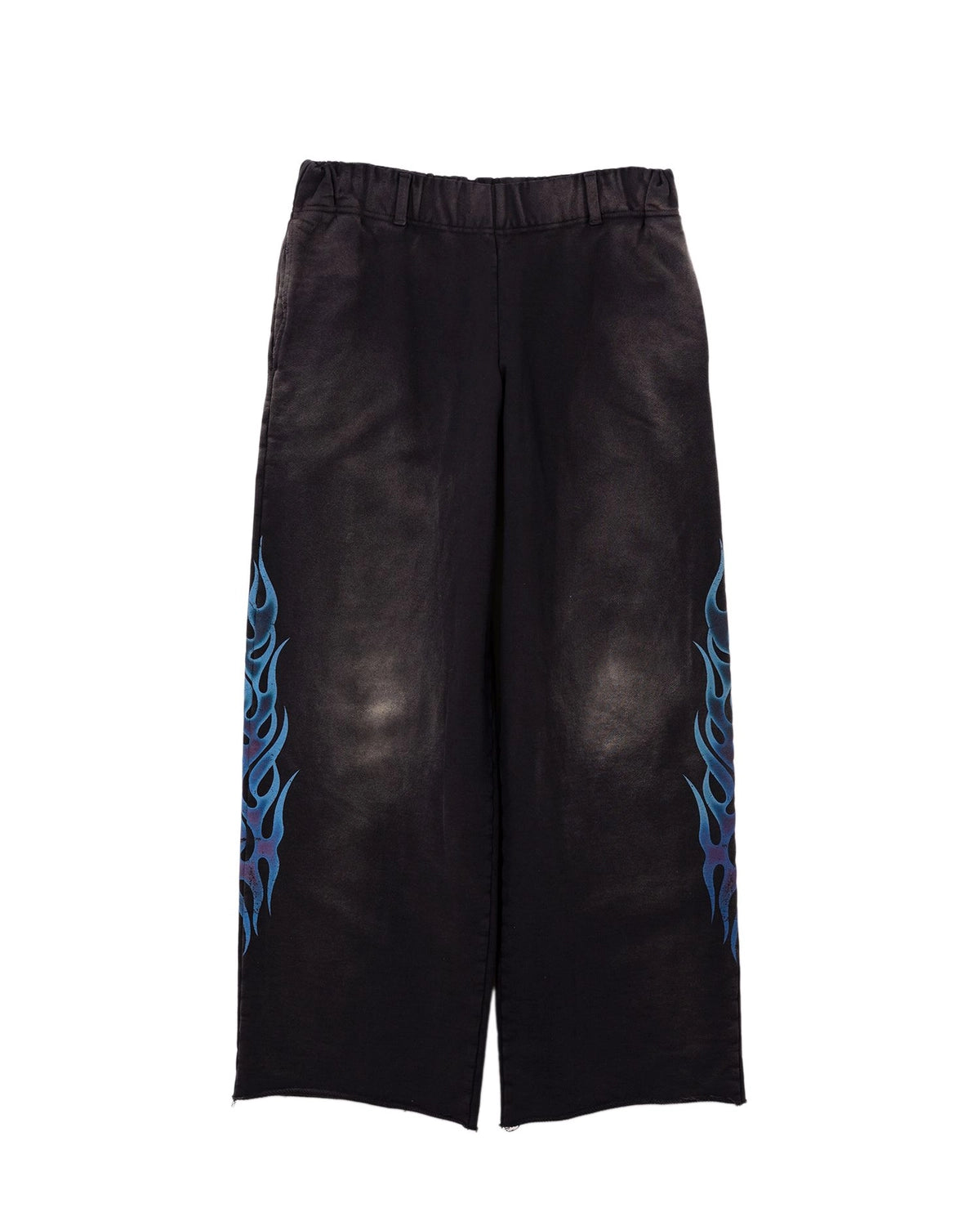 KAMIYA の “KMY-FIRE” Distressed Sweat Pants (G14PT076)