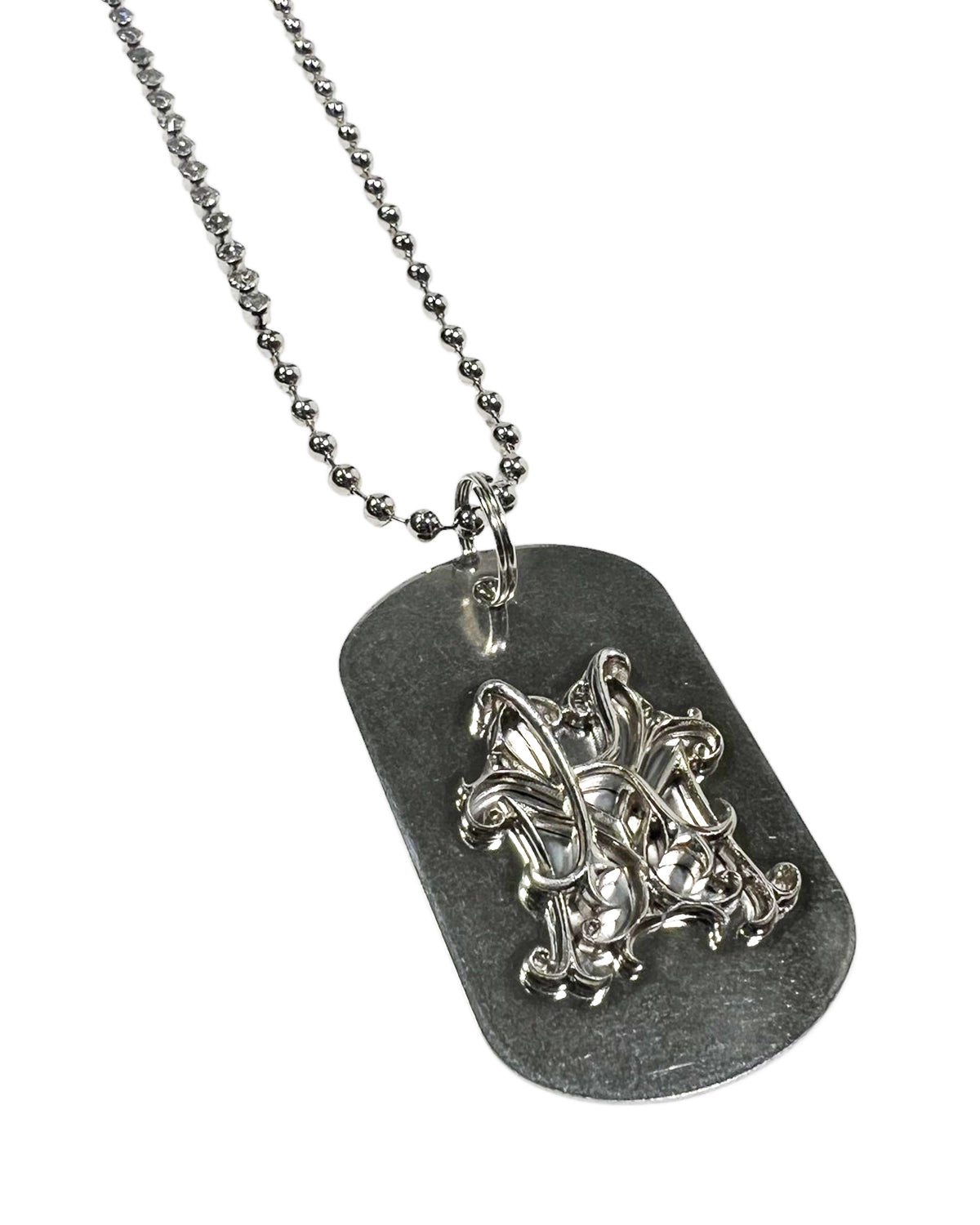 KAMIYA の "KMY" Dogtag Neck lace (G14AC112)