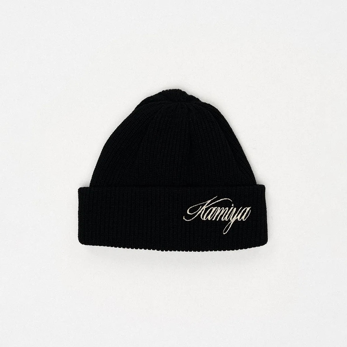 T*S様 KAMIYA カミヤ　KMY BEANIE ブラック KAMIYA / 