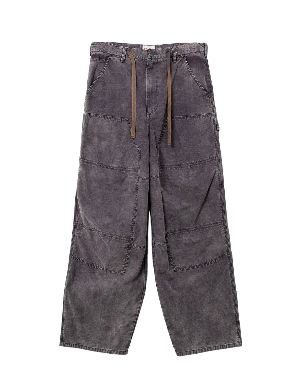 美品　KAMIYA 25SS Satin Painter Pants 美品 KAMIYA 25SS Satin Painter Pants カミヤ KAMIYA Stain Painter