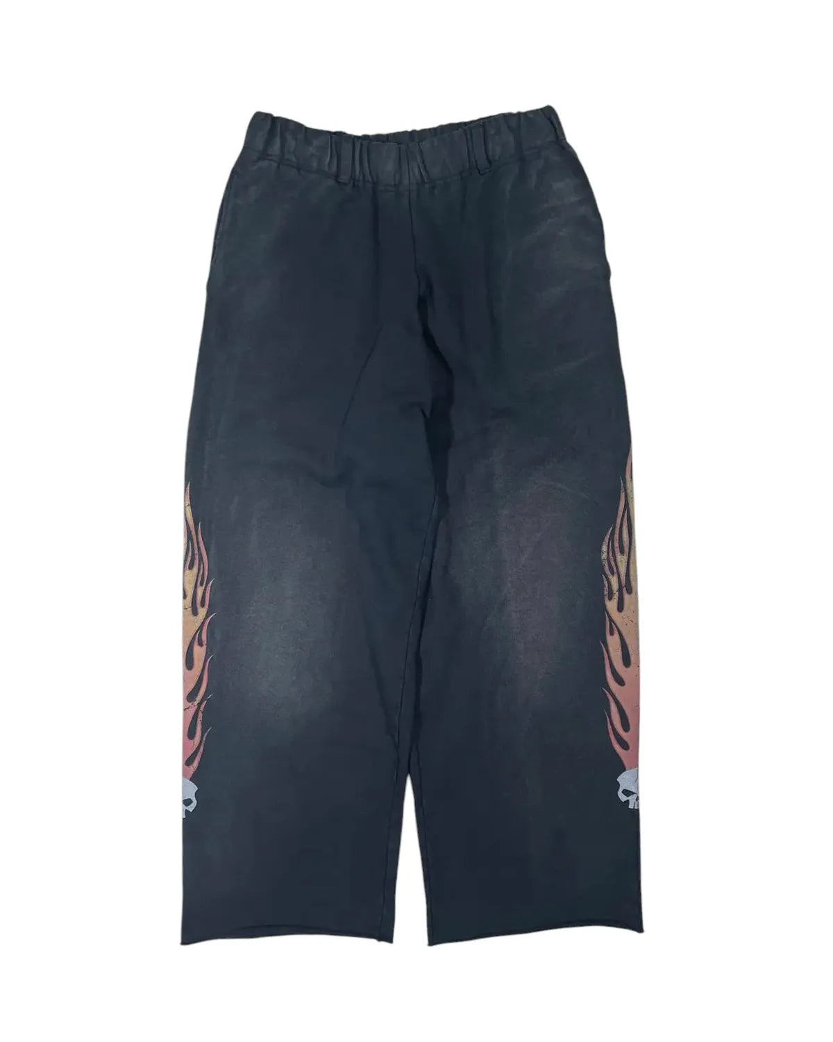KAMIYA の “Skull Flame”  Sweat Pants (G15PT076)