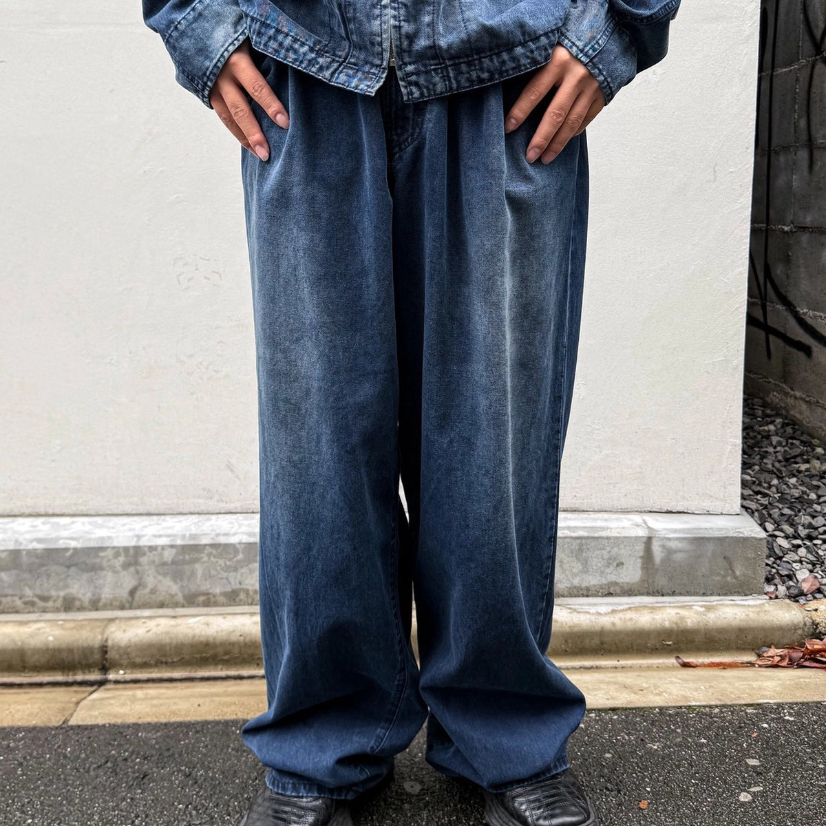 KAMIYA / Tencel Denim Easy Baggy Pants | 公式通販・JACK in the NET
