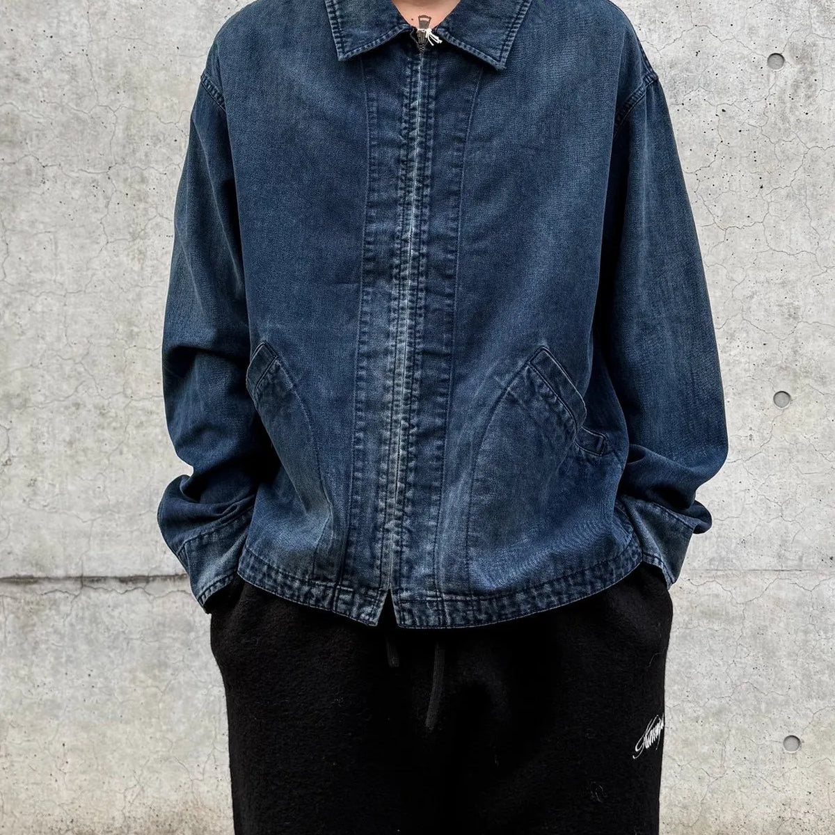 KAMIYA_Tncl_Denim_Jacket_G17BL
