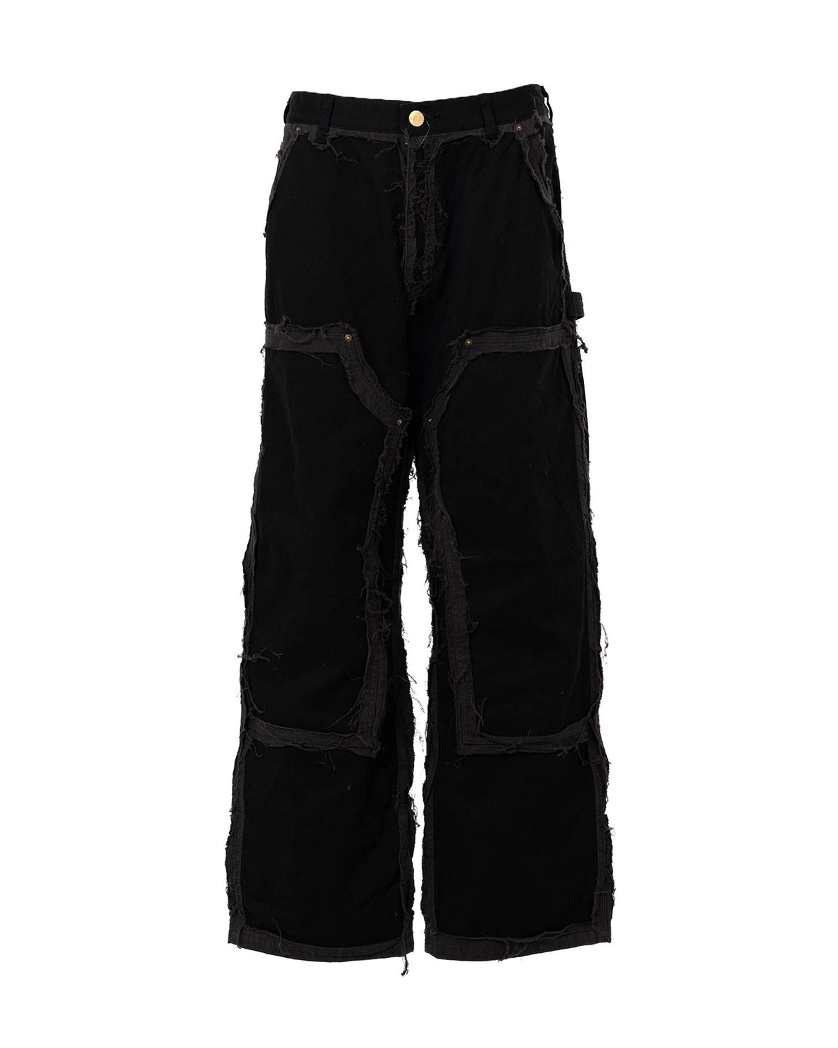 KAMIYA の "blackmeans X KAMIYA"Deconstructed Painter Pants (G15BM102)