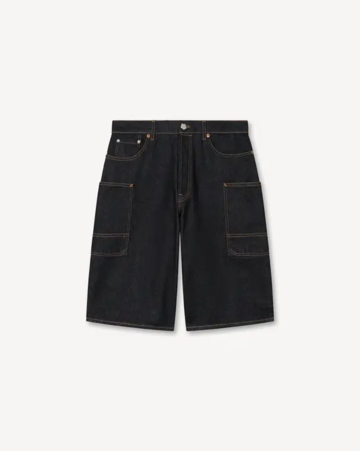 KENZO の モンキー フィット ショート イン ジャパニーズ デニム (FG55DS4026U1)