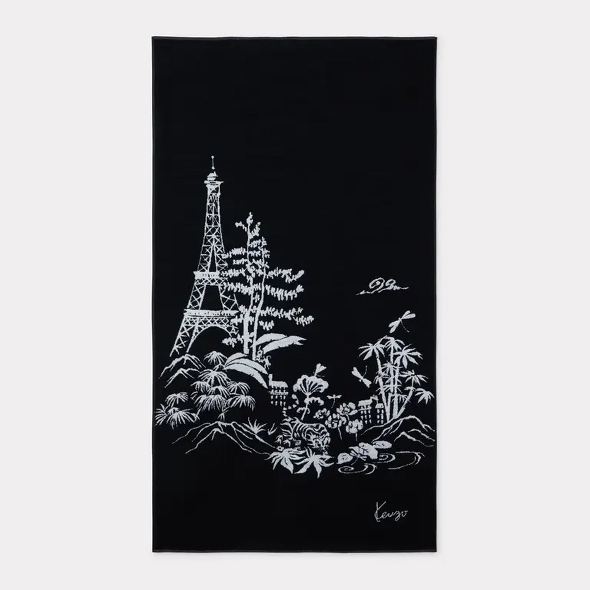 ケンゾー　KENZO　新品　浴衣　しつけ糸付　定価¥29,000　M KENZO(ケンゾー) / 'KENZO Estampe' beach towel | 公式通販・JACK in