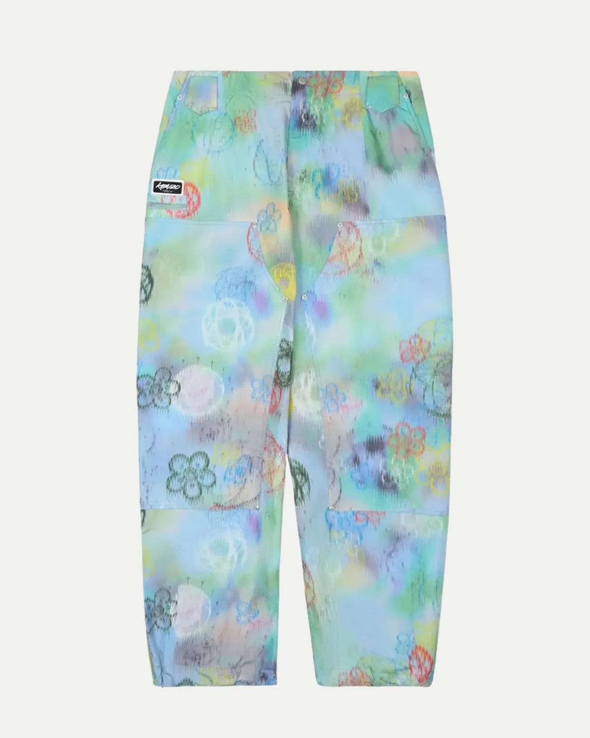 KENZO の 'KENZO X FUTURA 2000' DOUBLE KNEE PANTS (FF65PA247912)