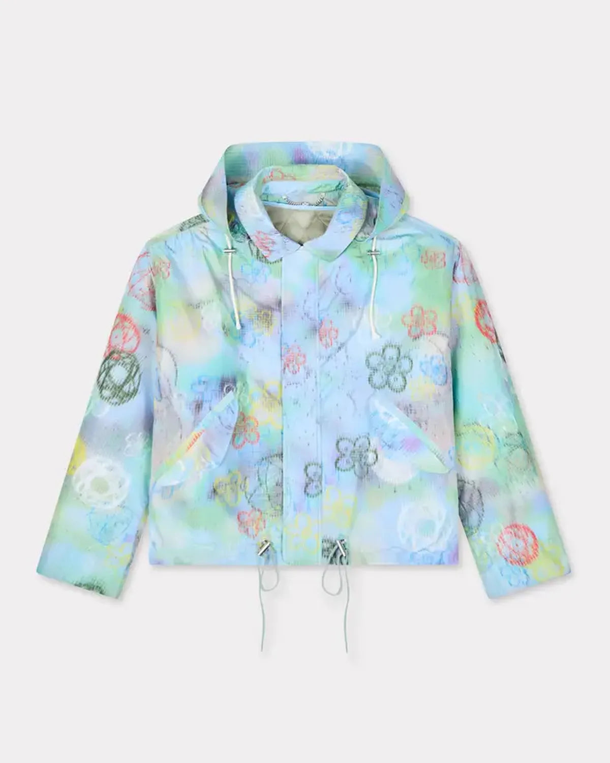 KENZO  の 'Kenzo x Futura 2000' ショート パーカ (FF65BL264912)