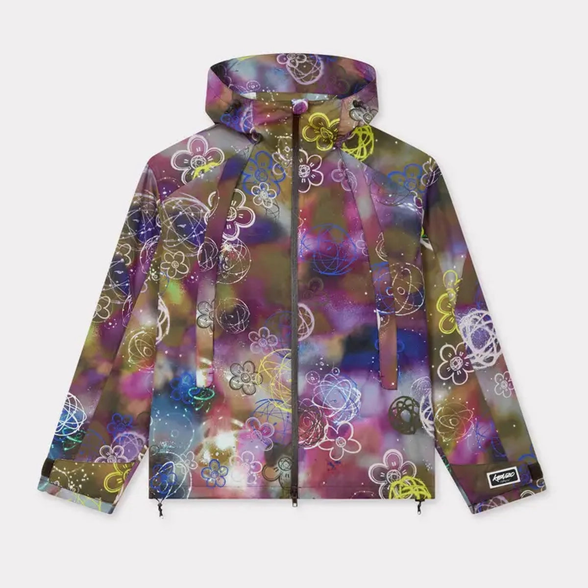 【KENZO】 フード付きウィンドブレーカー【関税送料込み】 30%OFFセール85,800円→60,060円】 KENZO ケンゾー Boke Flower