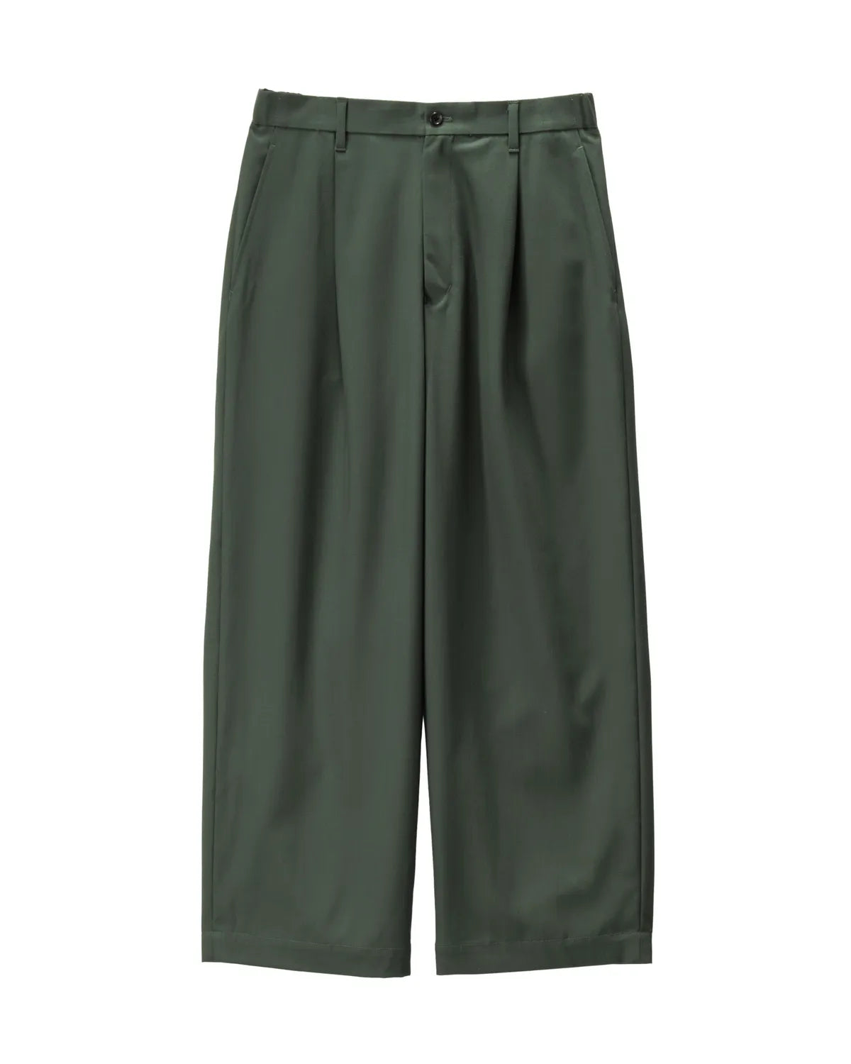 Graphpaper / Techno Wool Nylon Wide Tapered Trousers (GM253-40316)