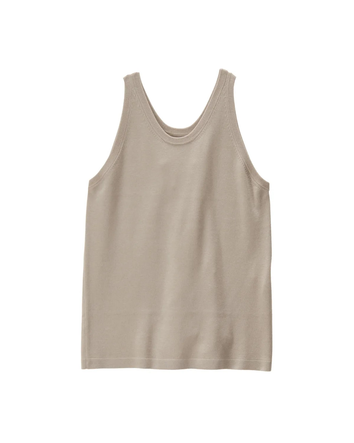 Graphpaper / Mercerized Fine Wool Knit Tank Top (GL253-80464)