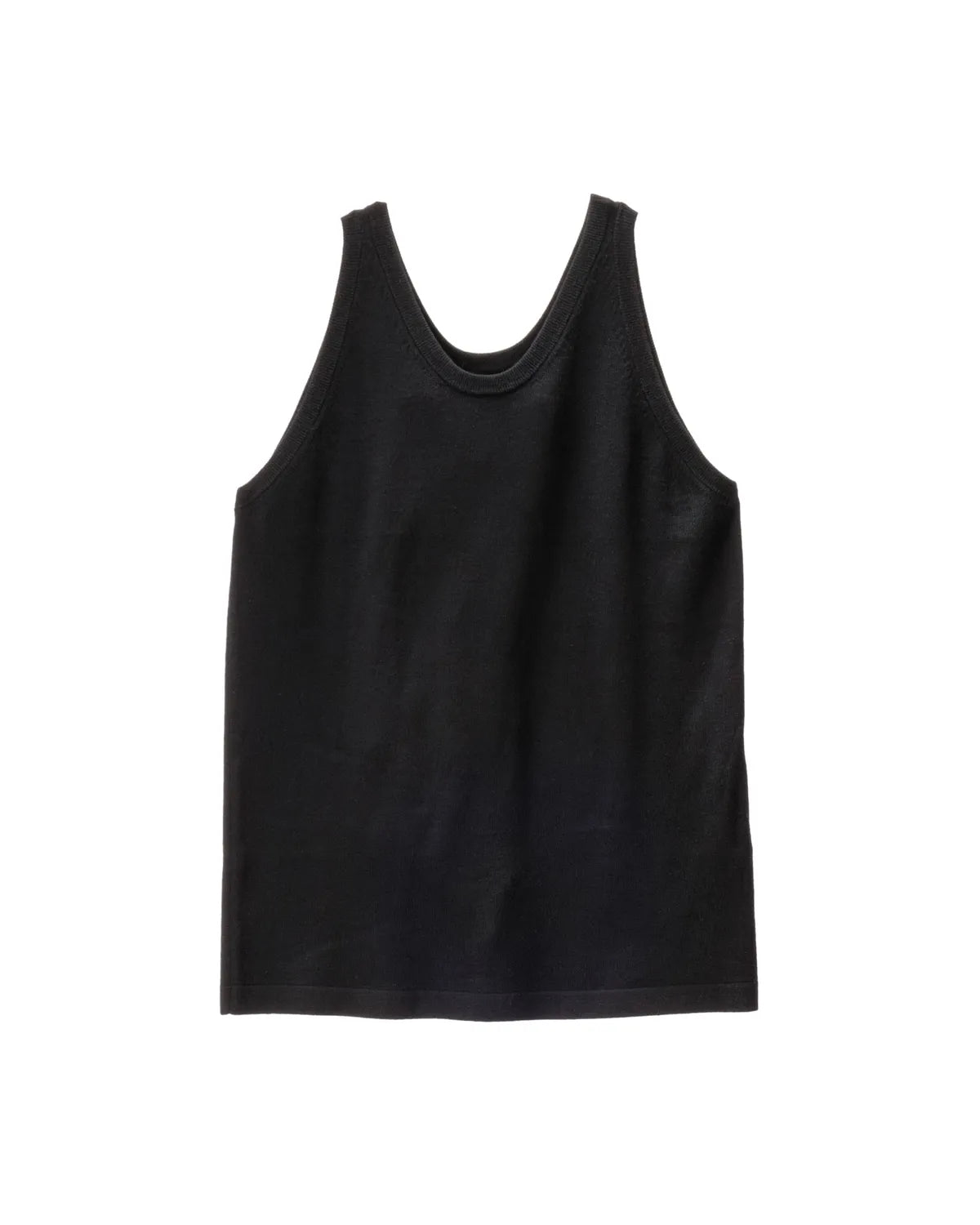 Graphpaper / Mercerized Fine Wool Knit Tank Top (GL253-80464)