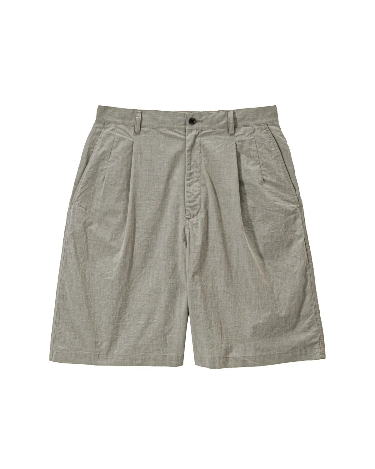 Graphpaper / Cotton Wool Poplin Oversized Shorts (GM261-40309)