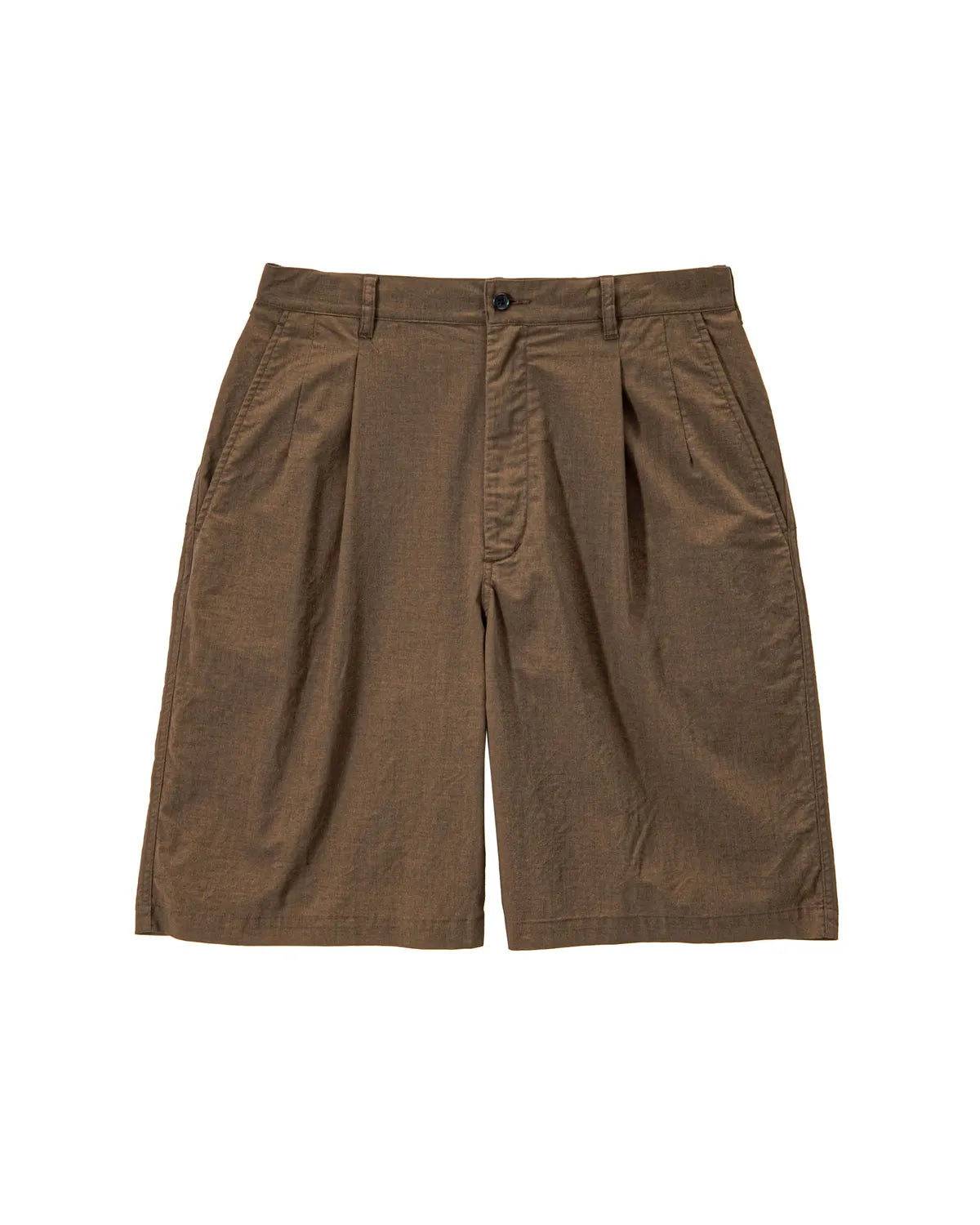 Graphpaper / Cotton Wool Poplin Oversized Shorts (GM261-40309)