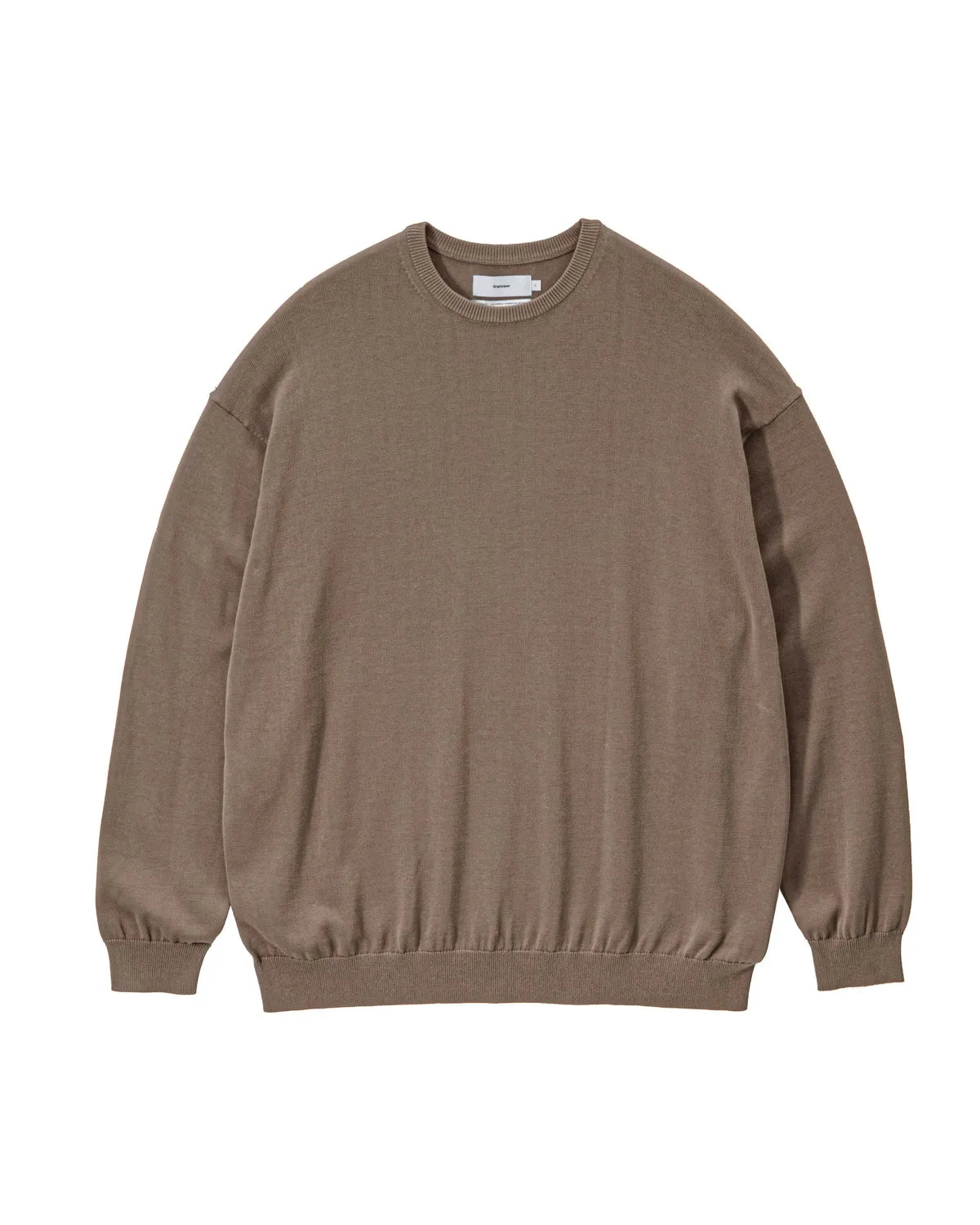 Graphpaper / Suvin High Gauge L/S Crew Neck Knit (GU261-80260C)