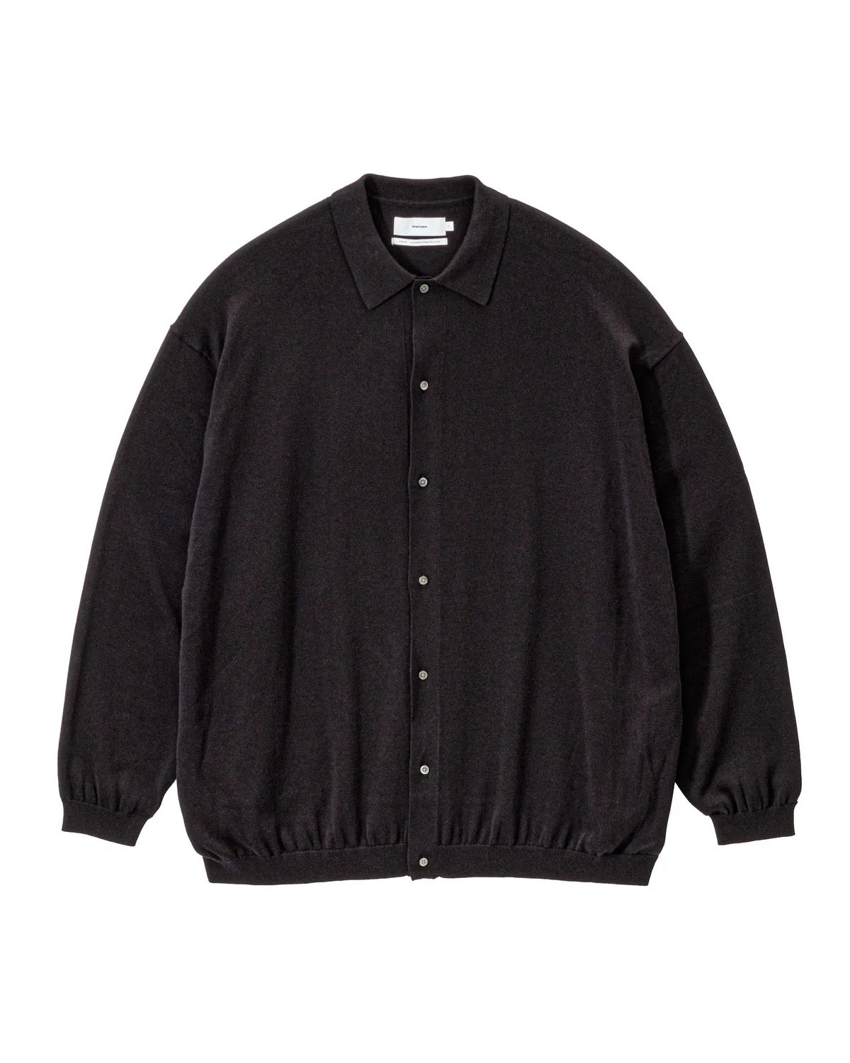 Suvin High Gauge Knit Oversized L⁄S Polo | Graphpaper(グラフ High 