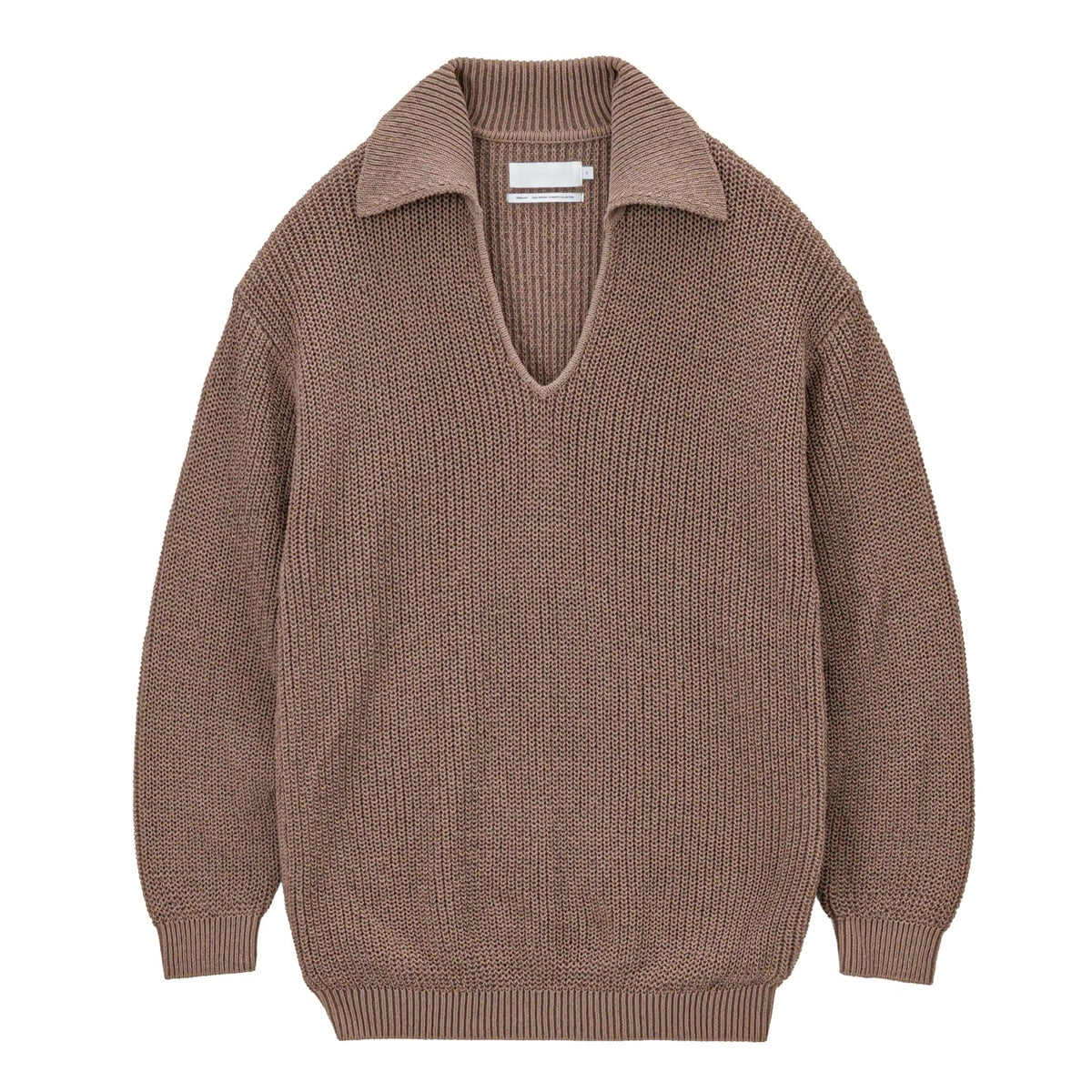 トップス Graphpaper Linen Solotex Skipper Knit MEN Graphpaper Linen Solotex Skipper Knit – _COMES THE SUN