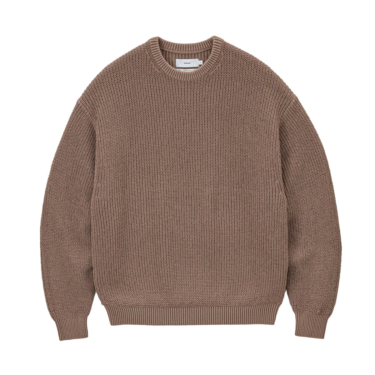 Graphpaper(グラフペーパー)/ Coiled Wool Nylon Crew Neck Knit Graphpaper(グラフペーパー)/ Coiled Wool Nylon Crew Neck Knit