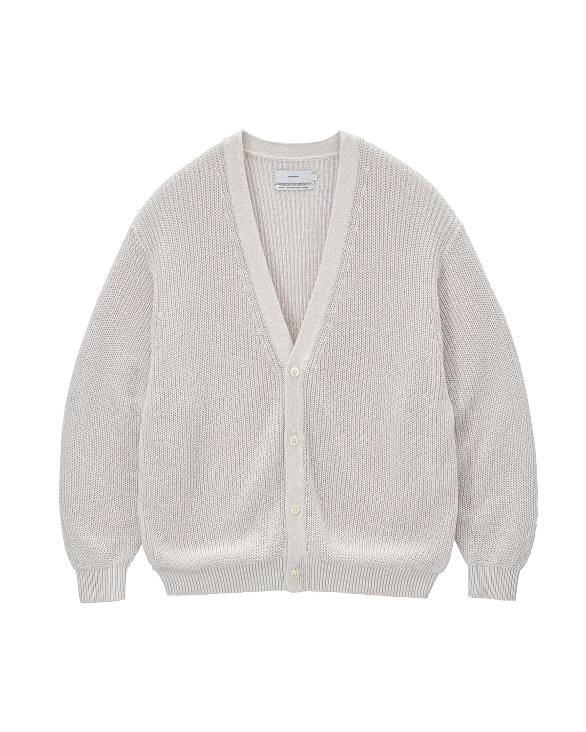 Graphpaper / Coiled Wool Nylon Cardigan (GM261-80434)