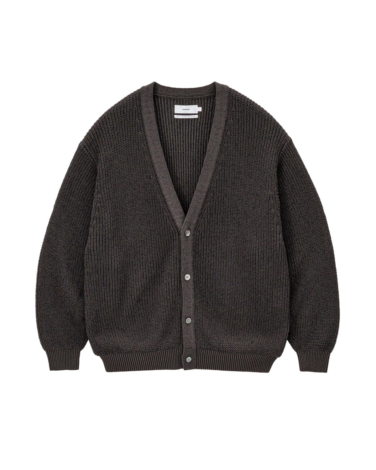 Graphpaper / Coiled Wool Nylon Cardigan (GM261-80434)