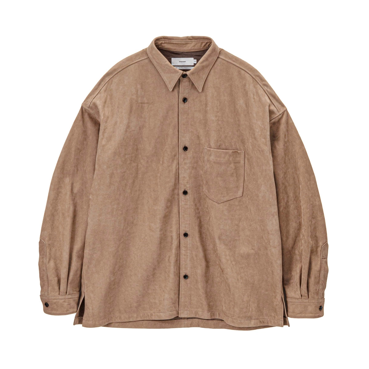 Graphpaper (グラフペーパー) / Cow Nubuck Leather L/S Oversized