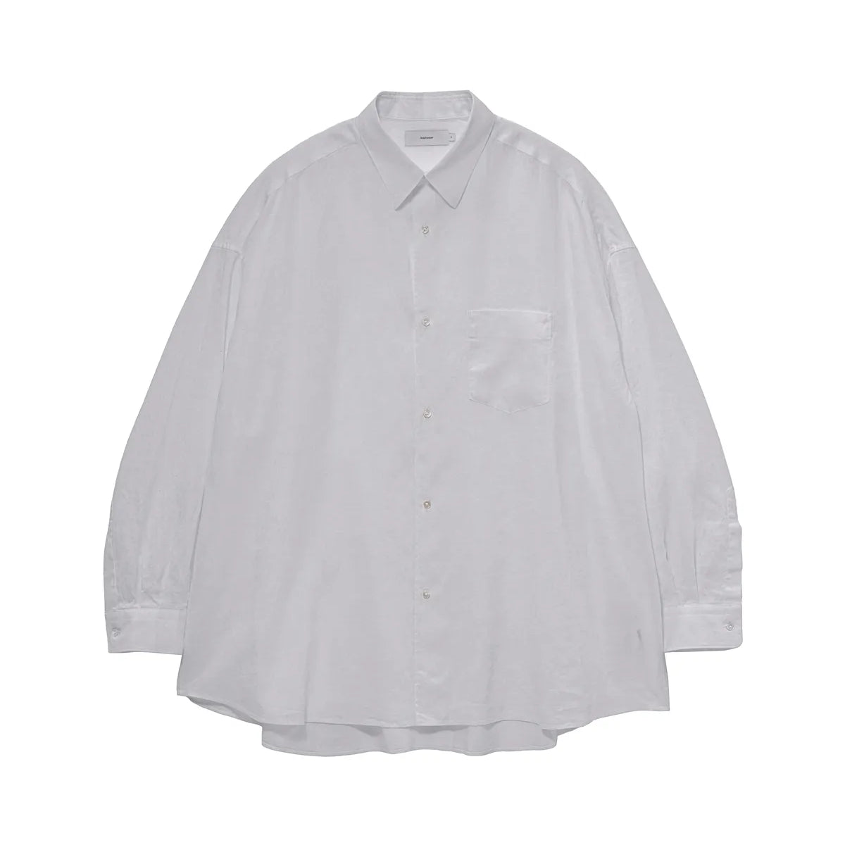 Graphpaper（グラフペーパー） / Linen L/S Oversized Regular Collar