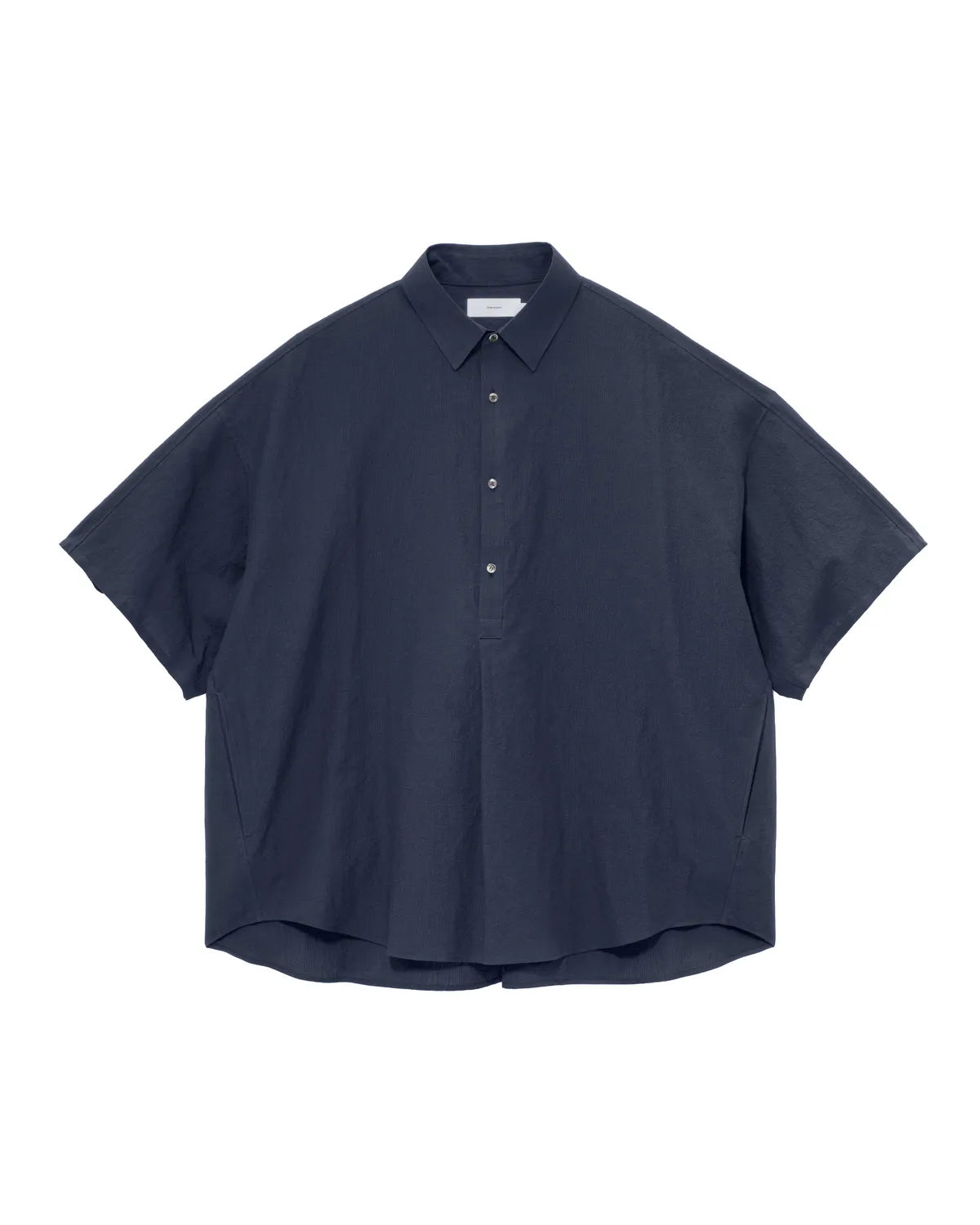 Graphpaper / Cotton Linen Seersucker S/S Pullover Shirt (GM262-50034)