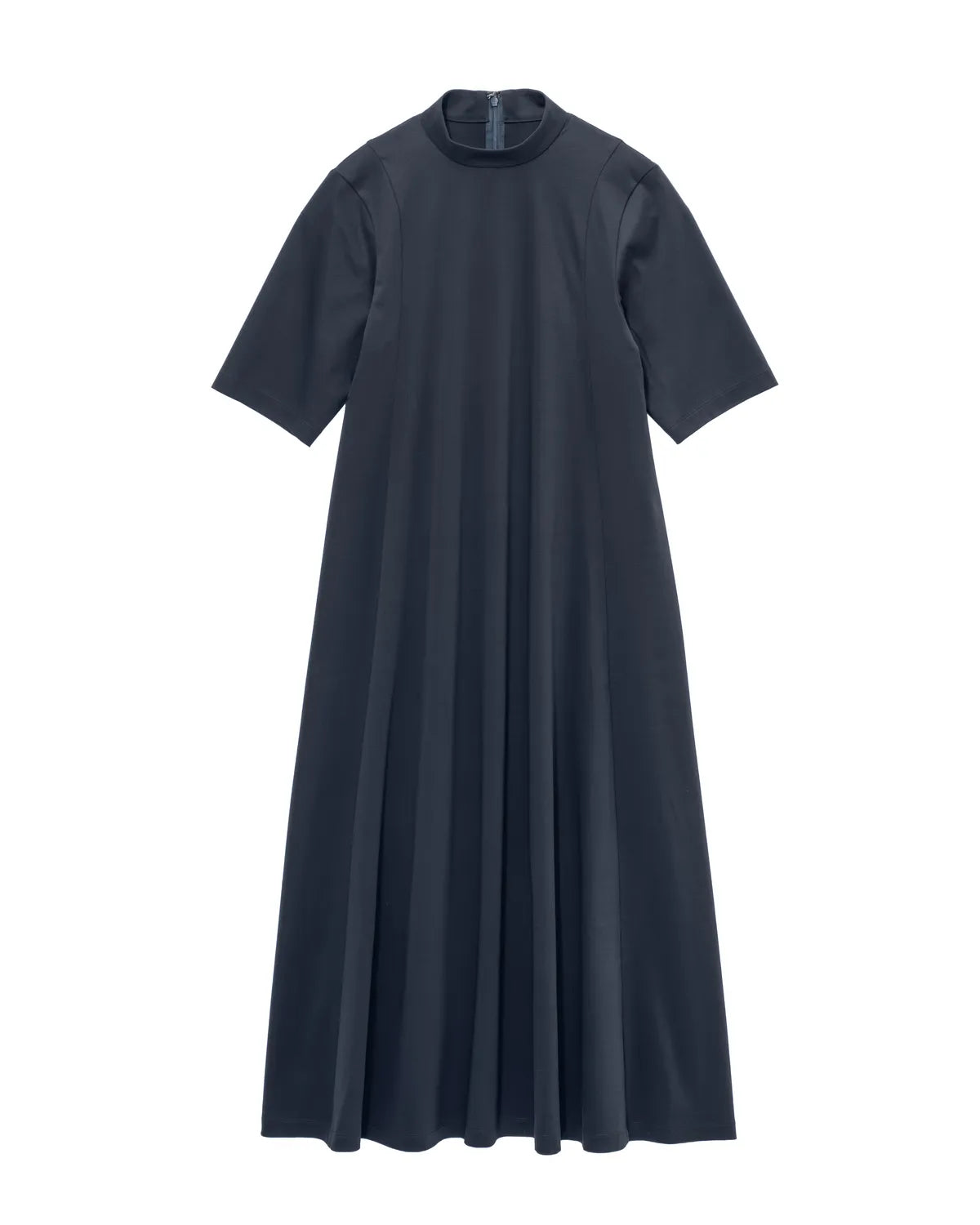 Graphpaper / Cool Smooth Mock Neck Panel Line Dress (GL262-70047)