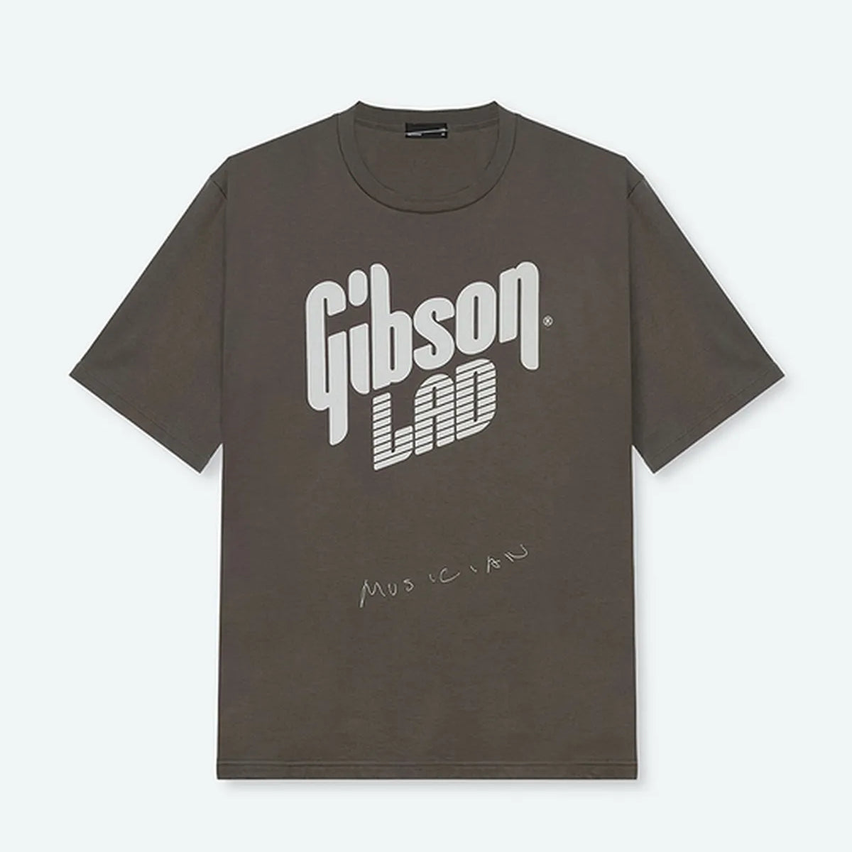 ラッドミュージシャン Tシャツ 【サイズ44】希少 LAD MUSICIAN (ラッド ミュージシャン) × Gibson / PRINT T-SHIRT