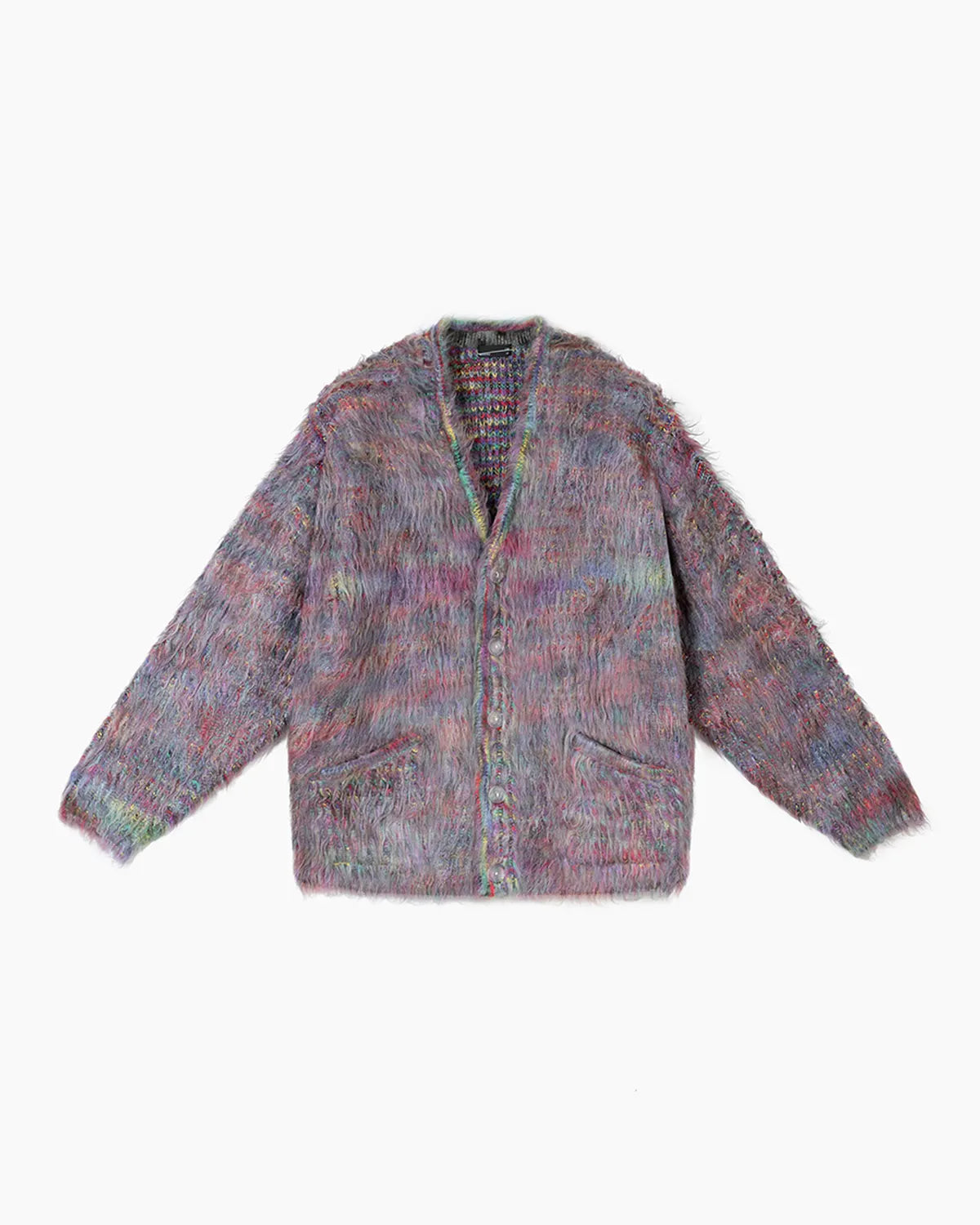 LAD MUSICIAN の MIX SHAGGY CARDIGAN (2225-032)