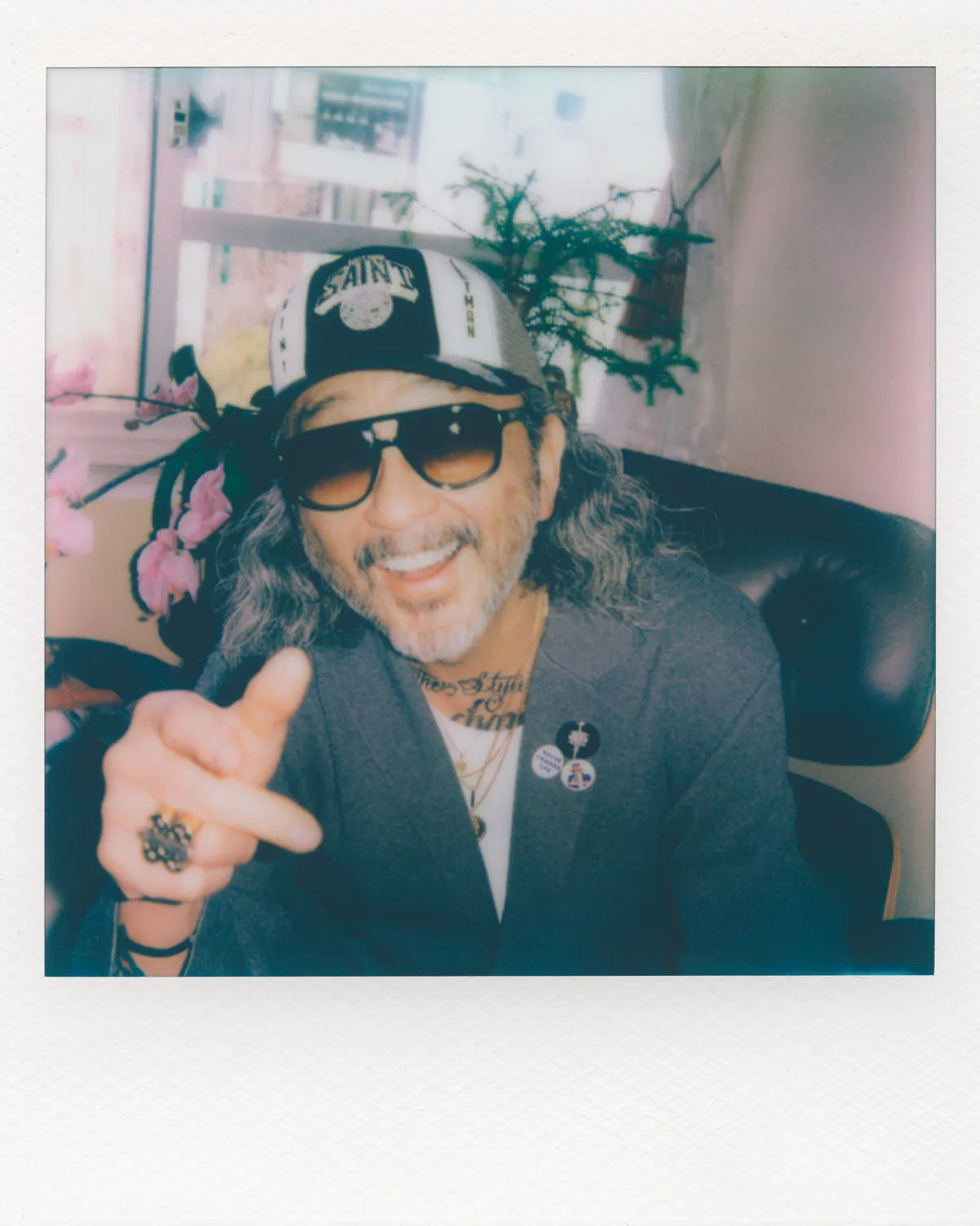 ©︎SAINT Mxxxxxx × LASTMAN / LM_CAP / MIRROR BALL (SM-MK8-0000-C42)