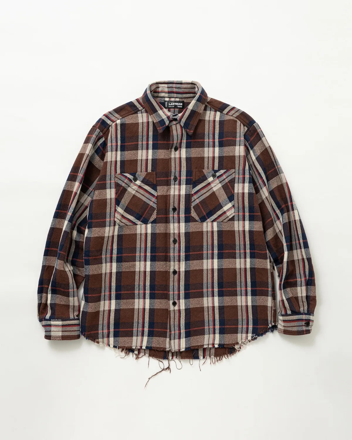 LASTMAN の DAMAGED FLANNEL SHIRTS (252LM-SH02)