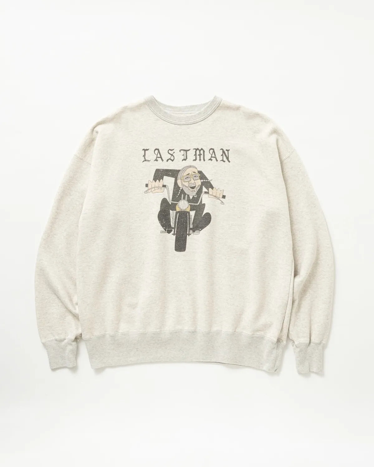 LASTMAN の PRINTED CREW NECK "EASY RIDER" (252LM-CT15)