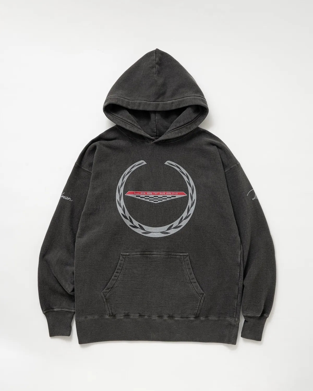 LASTMAN の PRINTED HOODIE "BADGE" (252LM-CT16)