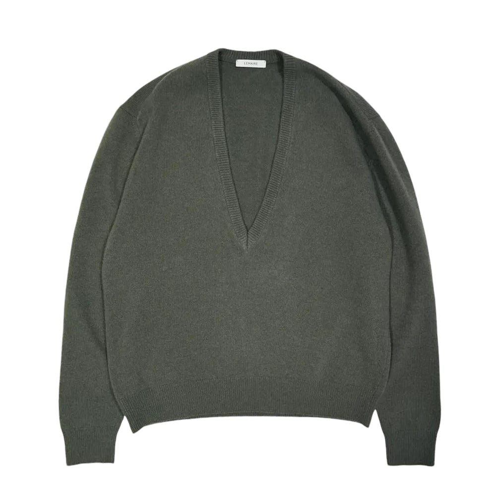 LEMAIRE の DEEP V NECK JUMPER (TO1253 LK1026)　