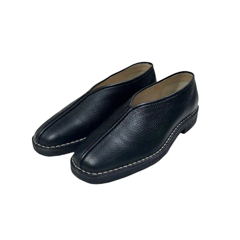 LEMAIRE の PIPED CREPE SLIPPERS (F00067 LL205)