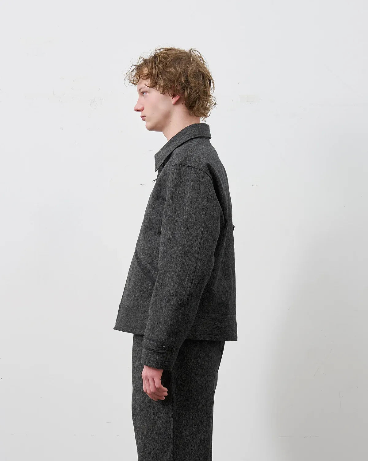 BIG YANK / LEO JACKET HEATHER TWILL (602-262-05)