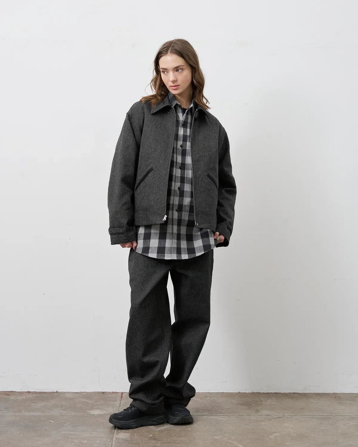 BIG YANK / LEO JACKET HEATHER TWILL (602-262-05)