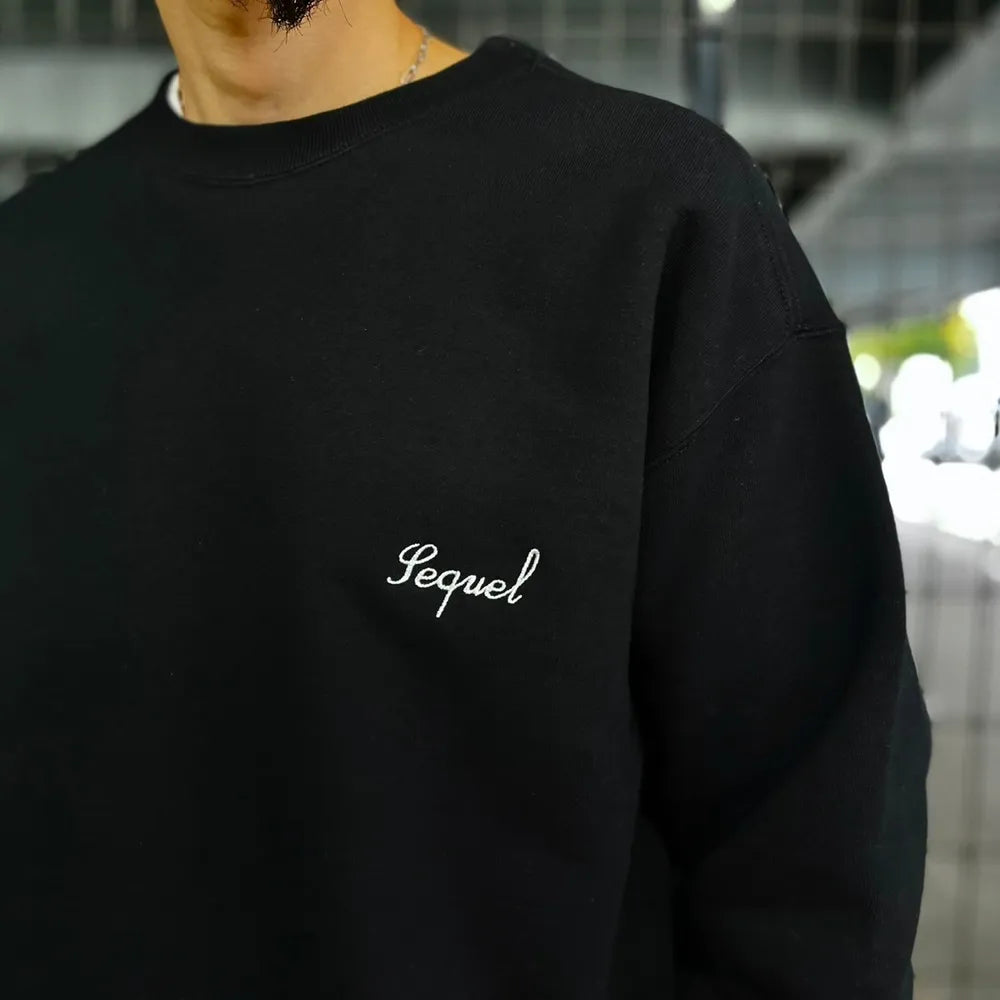 SEQUEL / CREW NECK SWEAT SHIRT (SQ-24AW-CS-02)