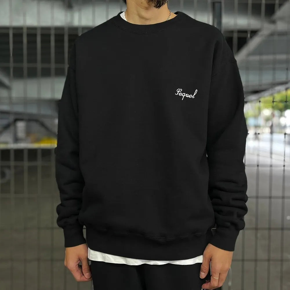 SEQUEL / CREW NECK SWEAT SHIRT (SQ-24AW-CS-02)