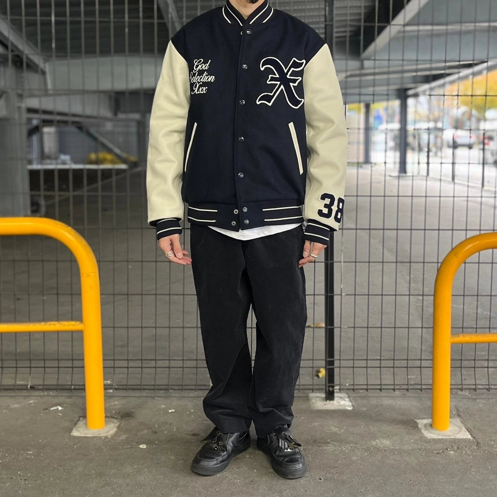 GOD SELECTION XXX / VARSITY JACKET (GX-A25-JK-05)