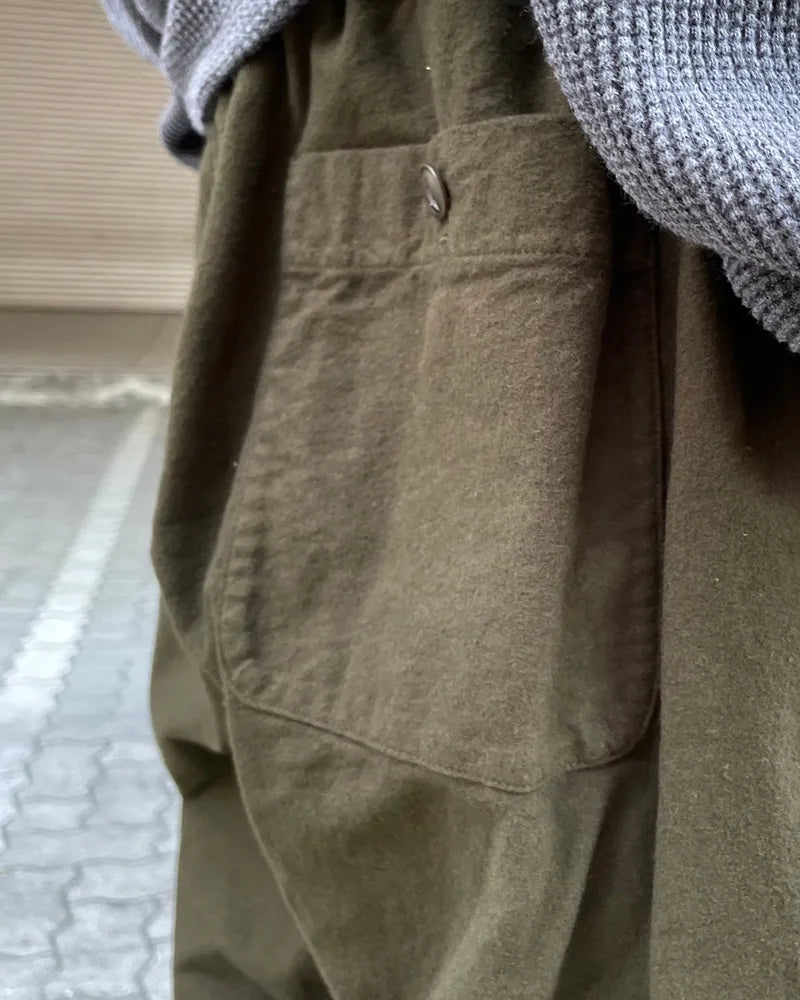 YOKO SAKAMOTO / BRUSHED COTTON WIDE PANTS (YS-24AW-59)