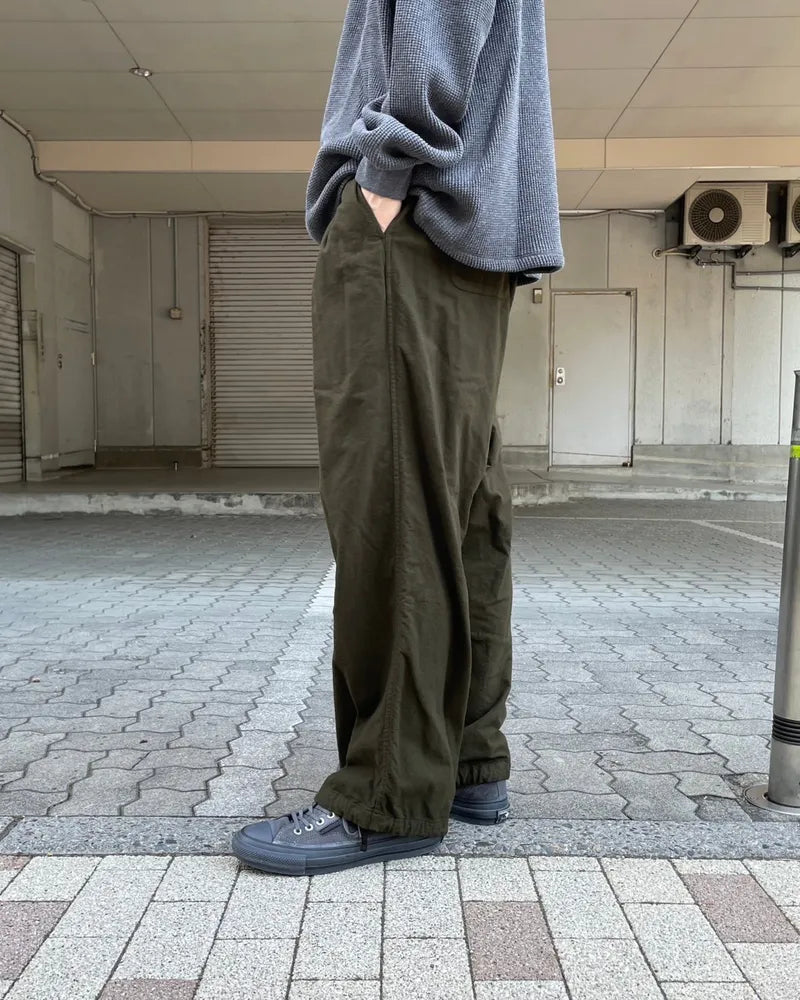 YOKO SAKAMOTO / BRUSHED COTTON WIDE PANTS (YS-24AW-59)