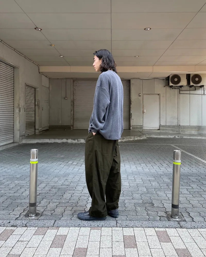 YOKO SAKAMOTO / BRUSHED COTTON WIDE PANTS (YS-24AW-59)