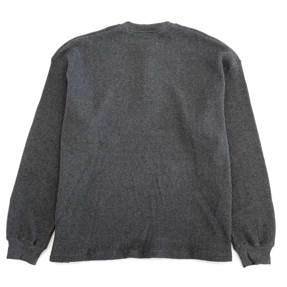 YOKO SAKAMOTO / THERMAL L/S HENLEY NECK (YS24AW-119)