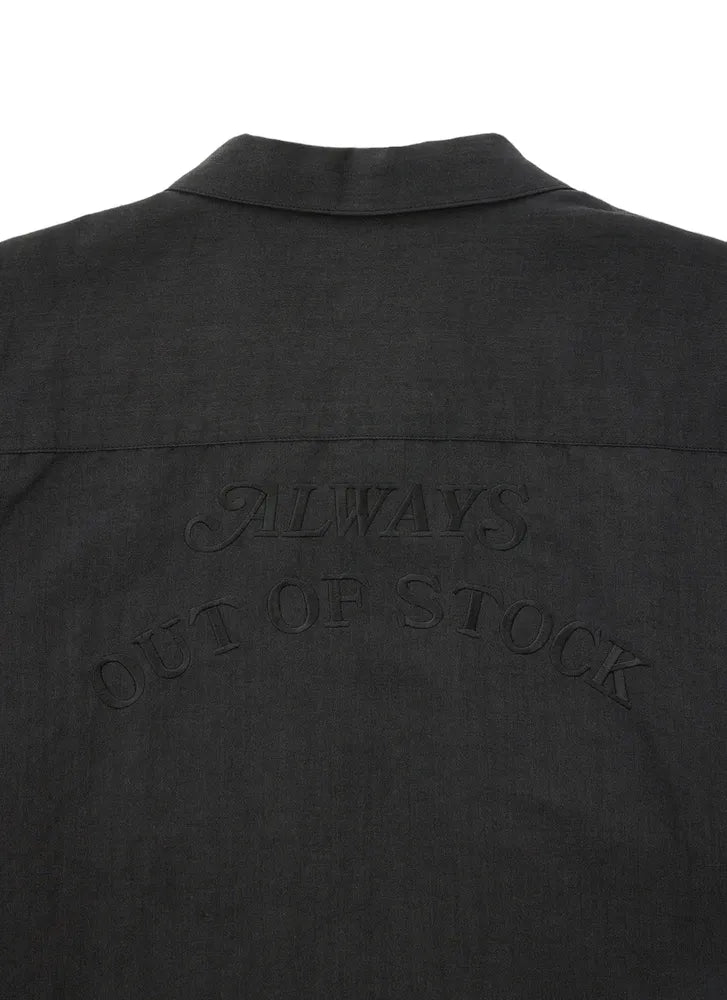ALWAYS OUT OF STOCK / LINEN S/S RELAX SAFARI SHIRT (HA-024105119)