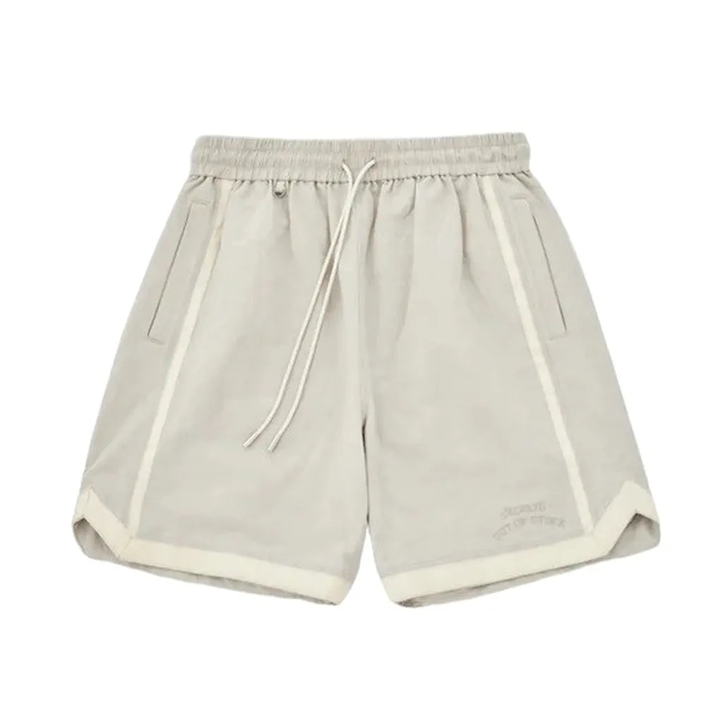 ALWAYS OUT OF STOCK / LINEN BASKETBALL SHORTS (HA-024106224)