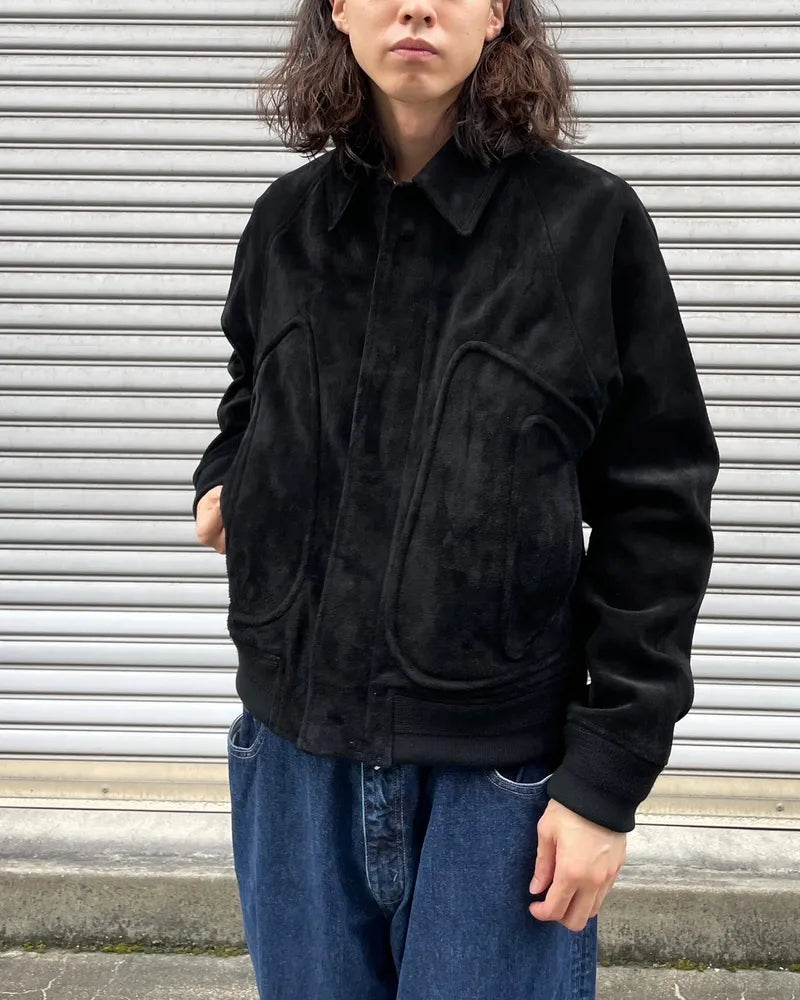 SUGARHILL / SUEDE PIPING LEATHER BLOUSON (2411300703)