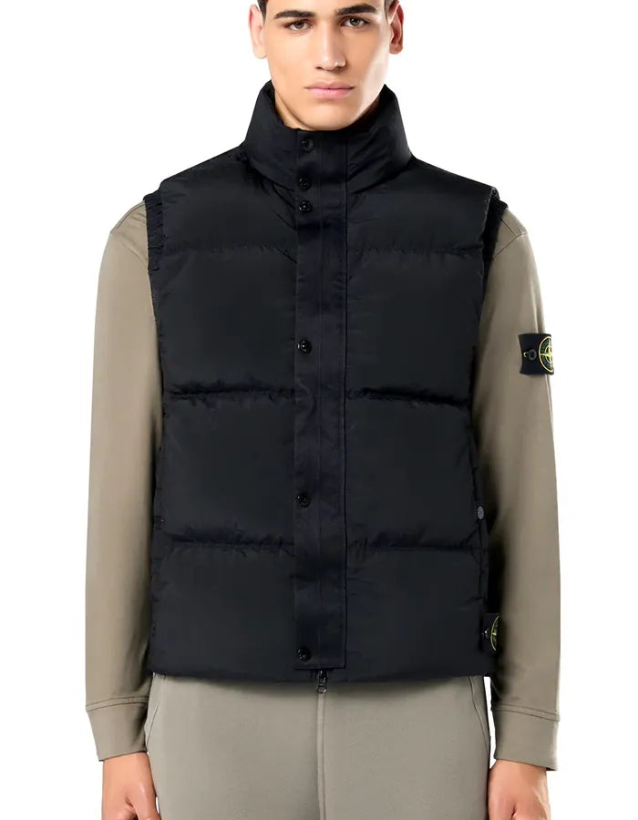 STONE ISLAND / GIUBBOTTO S/MANICHE VERA PIUMA RDS (81-15G-04-19)