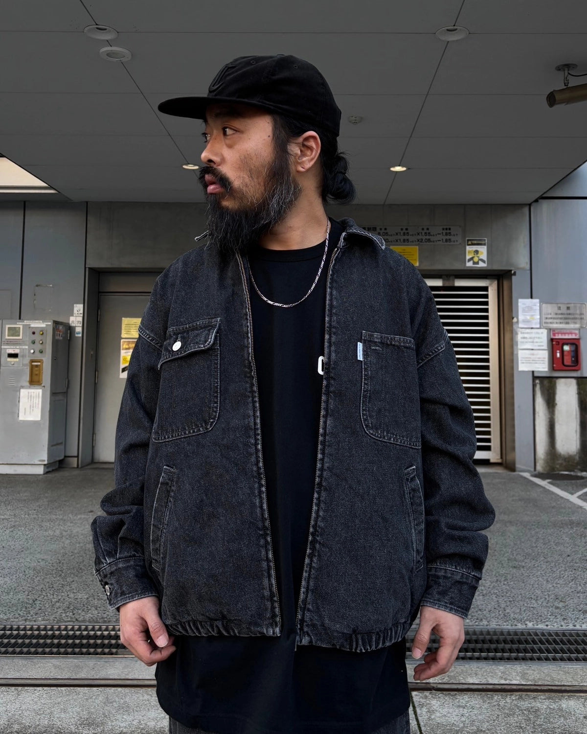 COOTIE PRODUCTIONS® / Denim Zip Up Work Jacket (CTE-25S202)